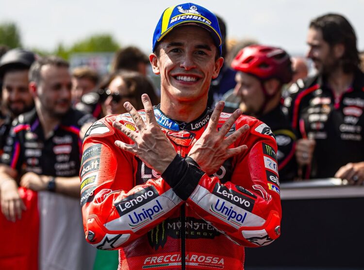 MotoGP: Marc Márquez quebrou mais um recorde da Ducati