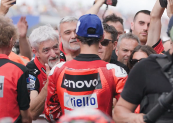 MotoGP: Dall’Igna “aperta” com Bagnaia ‘Devias estar contente!;mete um sorriso nessa cara!