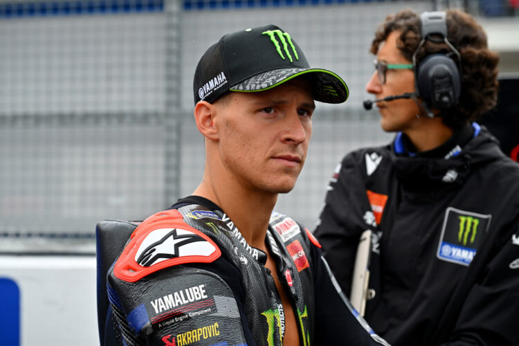 MotoGP: Fabio Quartaro mostra sinais de “tensão” com a Yamaha