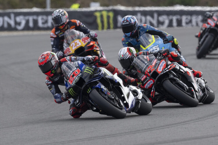 MotoGP, Fabio Quartararo (P5): “Foi uma luta renhida com o Bezzecchi”