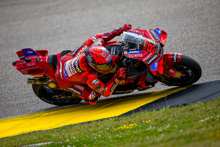 MotoGP, Sachsenring:  Marc Márquez o mais rápido no Warm-up