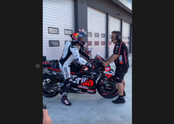 MotoGP: Jorge Martín já roda em Misano com a sua Aprilia RS-GP 25