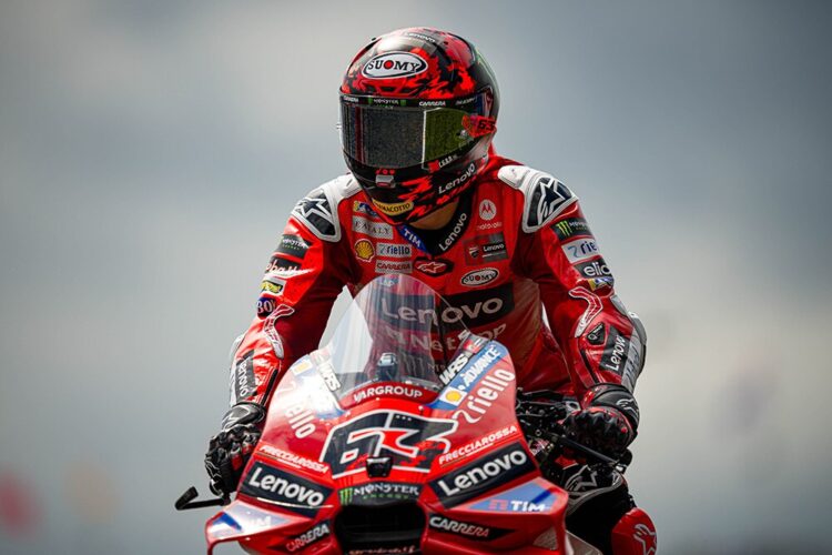 MotoGP,  Capirossi sobre Bagnaia: “Que ninguém duvide do seu talento, ele é um campeão”