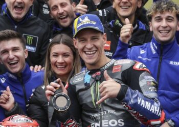 MotoGP, Fabio Quartararo (P3): “Felizmente para nós, esta pista tem muita aderência”