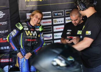 WWCR, Donington: Madalena Simões no caminho certo