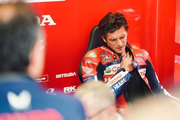 MotoGP, Luca Marini (P6): “A partir da sétima volta senti algumas dores”