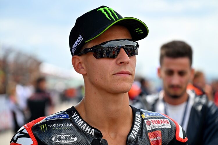 MotoGP, Fabio Quartararo (P4): “Este quarto lugar não é uma representação realista da nossa corrida”