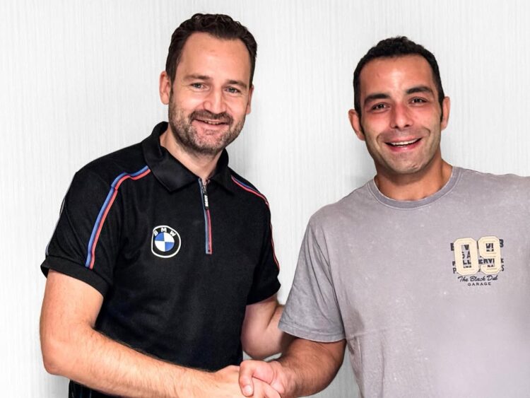 WSBK: Oficial! Danilo Petrucci é piloto da BMW em 2026