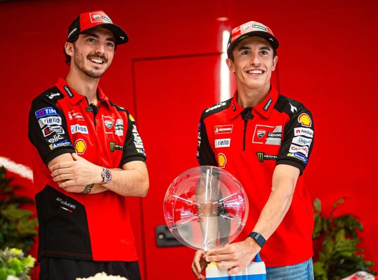 MotoGP: Marc Márquez explica o que está a acontecer a Bagnaia