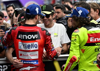 MotoGP: Valentino Rossi treinos os seus futuros “rivais”