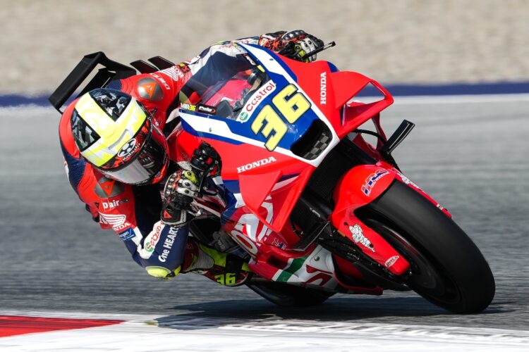 MotoGP, Joan Mir (P6): “Demos 110% hoje, estou muito feliz”