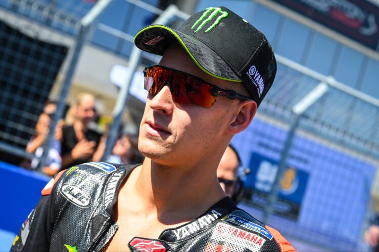 MotoGP: Fabio Quartararo limitado pela penalizalção na Hungria
