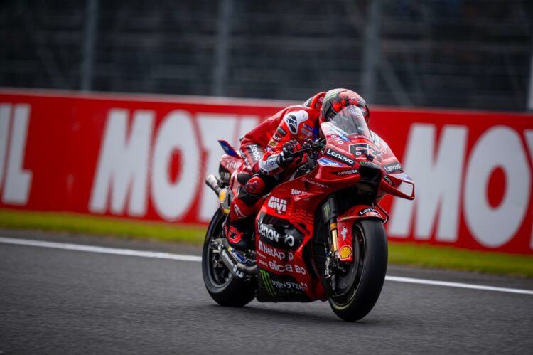 MotoGP: Francesco Bagnaia com recorde absoluto e Pole position em Motegi