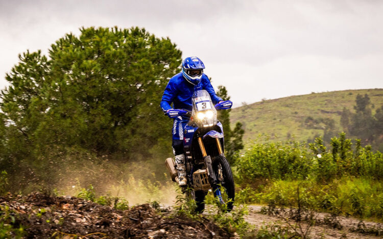 António Maio de Yamaha Ténéré 700 na Baja TT Sharish Gin