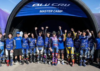 Jack Miller e Aldi MAhendra presentes do Yamaha Camp