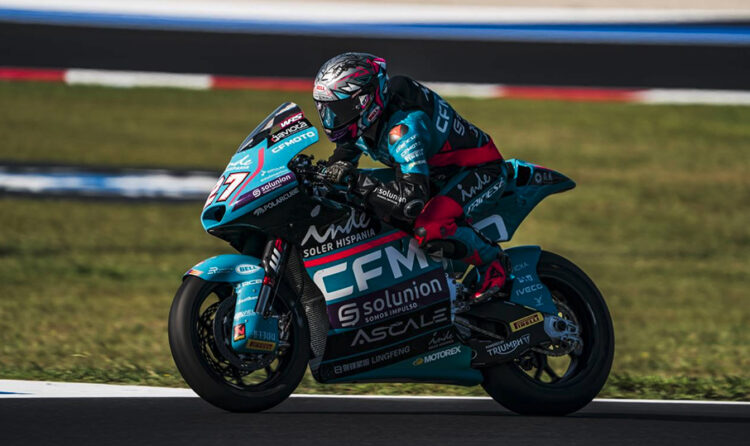 Moto2, Misano – Danny Holgado a caminho com pole
