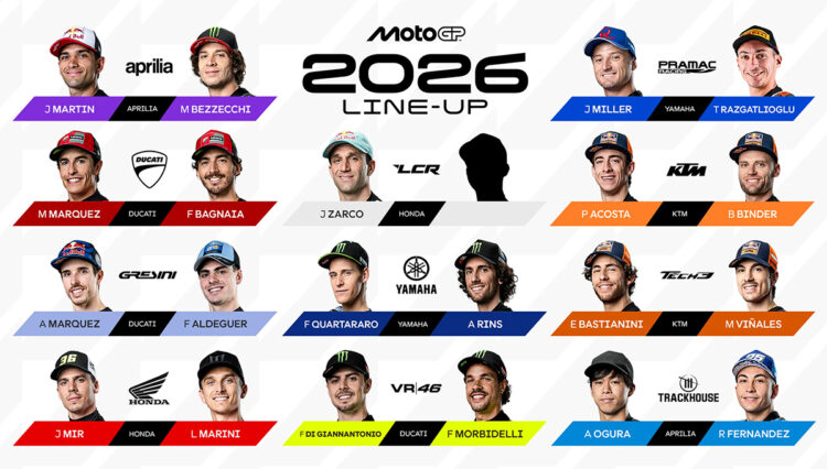 MotoGP: apenas uma vaga a definir!