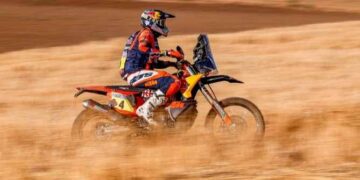 BP Ultimate Rally-Raid, Etapa 4: Daniel Sanders recupera liderança nas motos