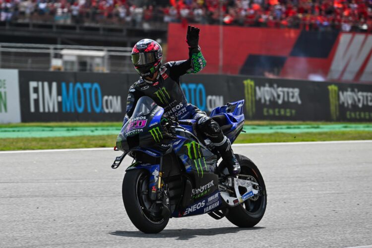 MotoGP, Fabio Quartararo (P5): “Foi uma grande experiência para mim pilotar defensivamente”