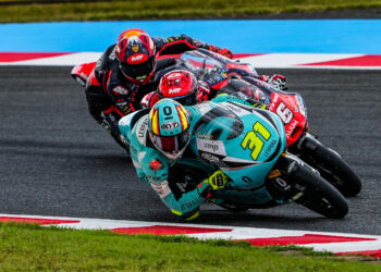 Moto3, Austrália -Fernández, Quiles, Almansa e Estéban no TL1