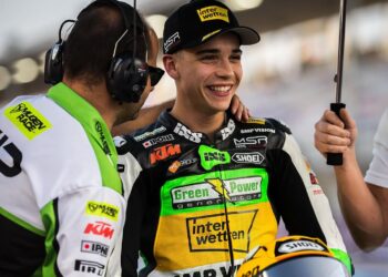 MotoGP: Moto3, Futuro de Noah Dettwiler em dúvida apesar de apoio de Paolo Simoncelli