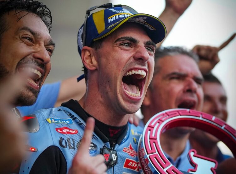 MotoGP: Fermín Aldeguer à frente de nomes como Rossi, Pedrosa e Freddie Spencer