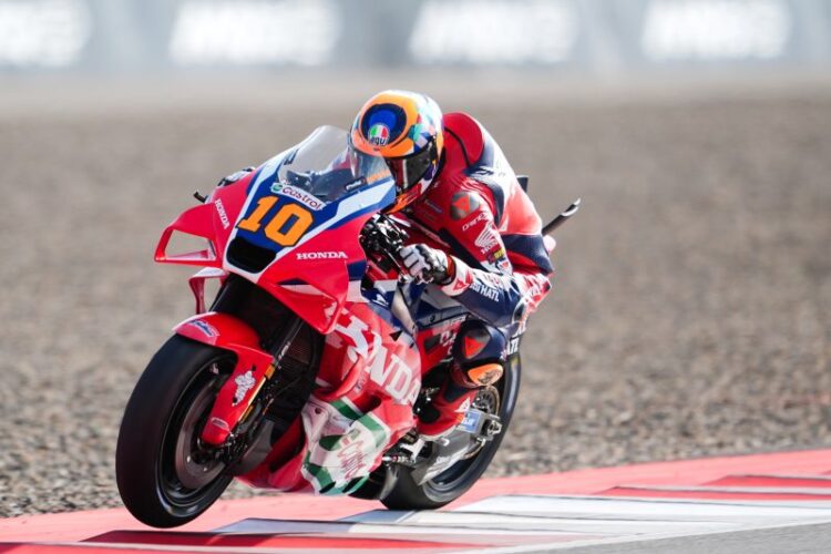 MotoGP: Luca Marini com potencial para primeiro pódio pela Honda