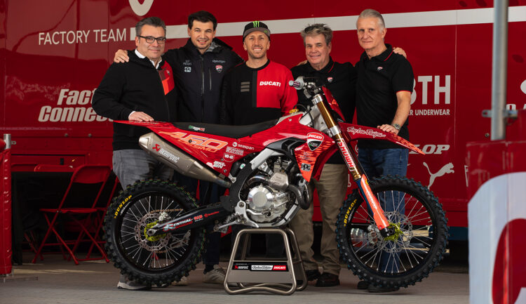 AMA Supercross: Ducati e Troy Lee Designs no Supercross e Pro Motocross em 2026