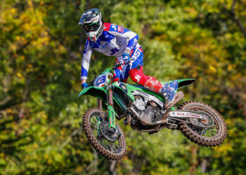 Romain Febvre lidera o ataque da Kawasaki no MX das Nações