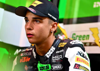 Moto3 – Dettwiler grave