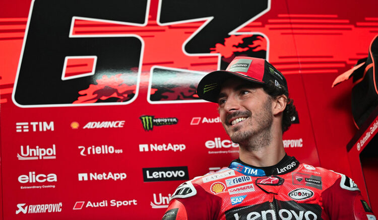 MotoGP – VR46 confirma que Bagnaia testou a sua GP24 no teste de Misano