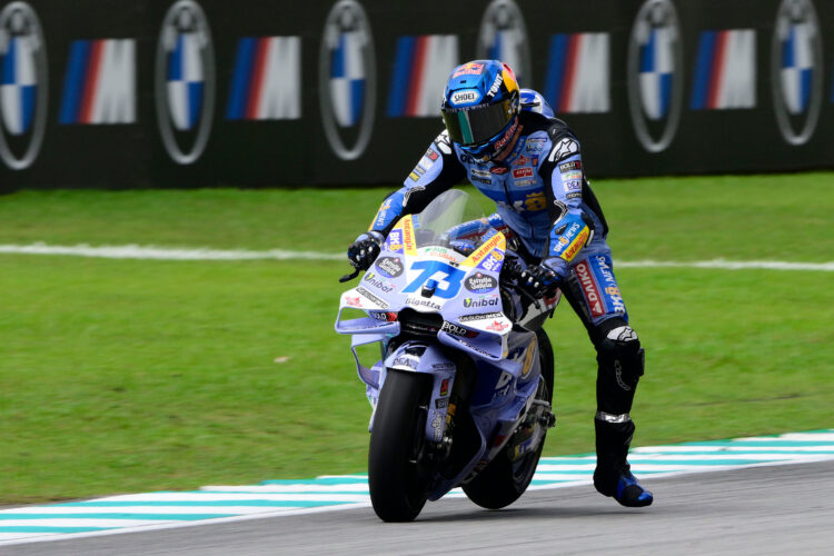 MotoGP: Alex Márquez começa o domingo na liderança no Warm-Up na Malásia