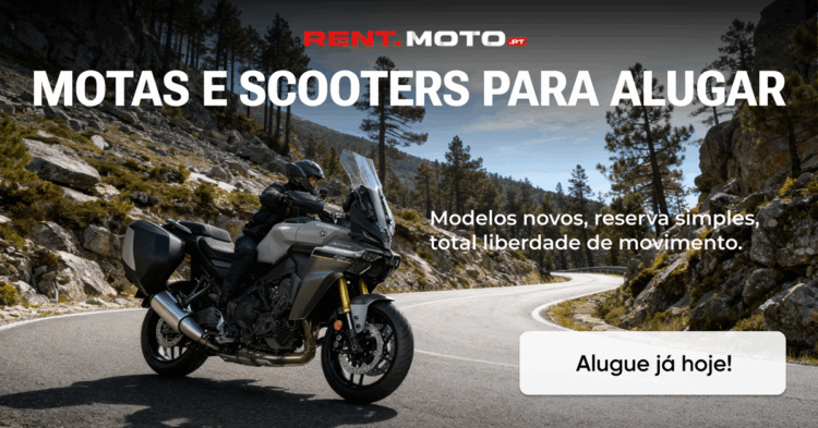 Aventuras em Lisboa é com a RENT.MOTO.PT