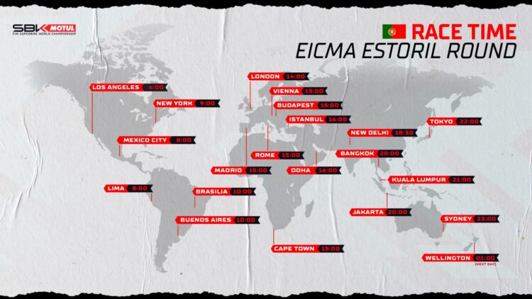 WSBK: Primeiro “match point” pode acontecer no Estoril; Conheça os horários
