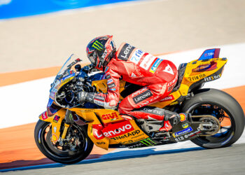 MotoGP – Ducati de Bulega com sistema de medição especial