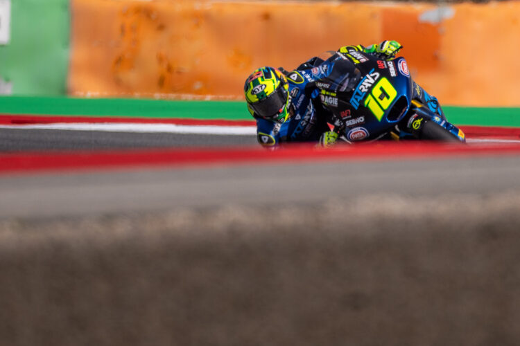 MotoGP: Moto2, Diogo Moreira ‘um pouco nervoso’ mas com ‘um pé’ no título