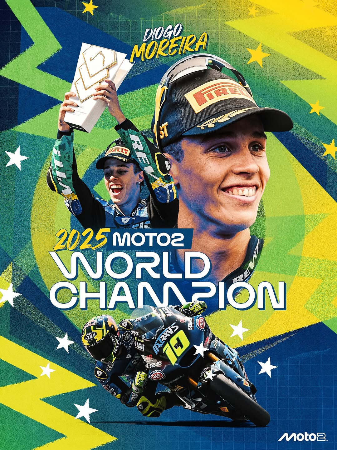 MotoGP: Moto2, Diogo Moreira é campeão do mundo em Valência thumbnail