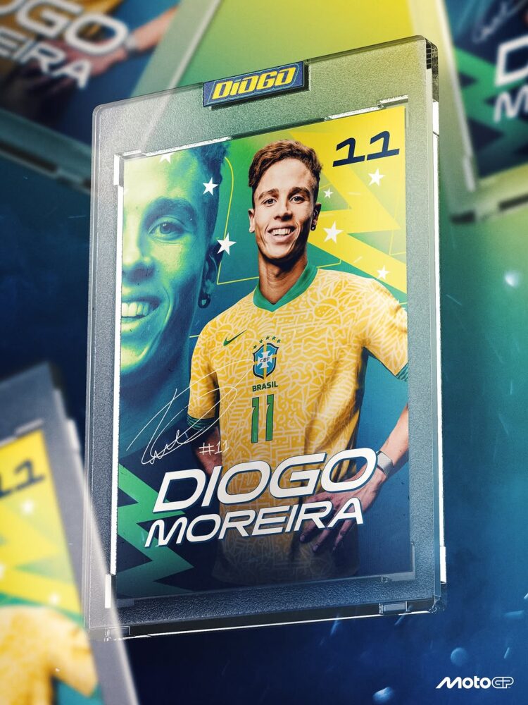 MotoGP: Número brasileiro! Diogo Moreira revela o número para 2026