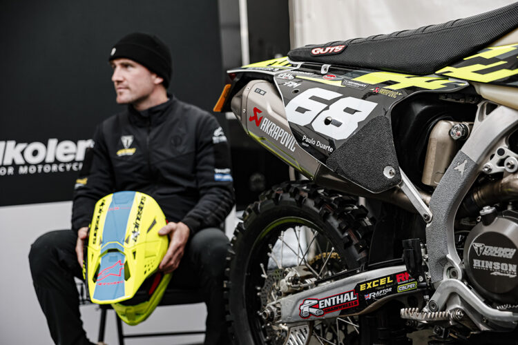 Enduro – Jamie McCanney deixa a competição para treinar pilotos Triumph