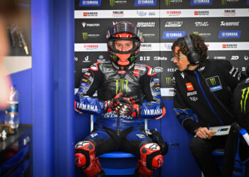 MotoGP: Fabio Quartararo com problemas na embraiagem no GP de Valência