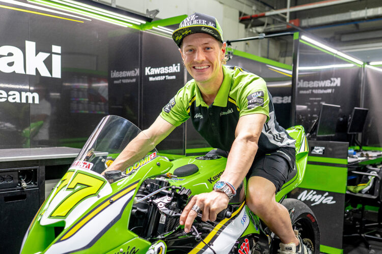 SSP – Aegerter assina com a equipa Kawasaki