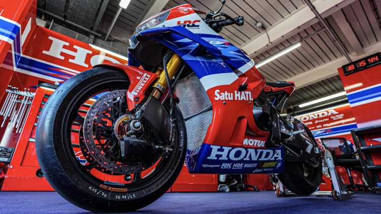 SBK – A Honda HRC em detalhe