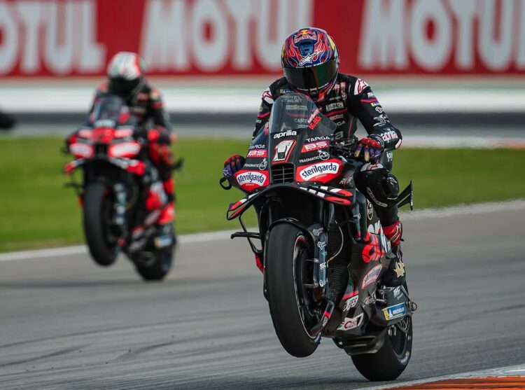 MotoGP: Aprilia já é ‘uma moto melhor’ que Ducati