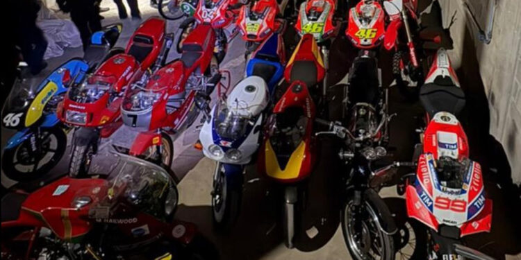 Motos apreendidas a barão de droga