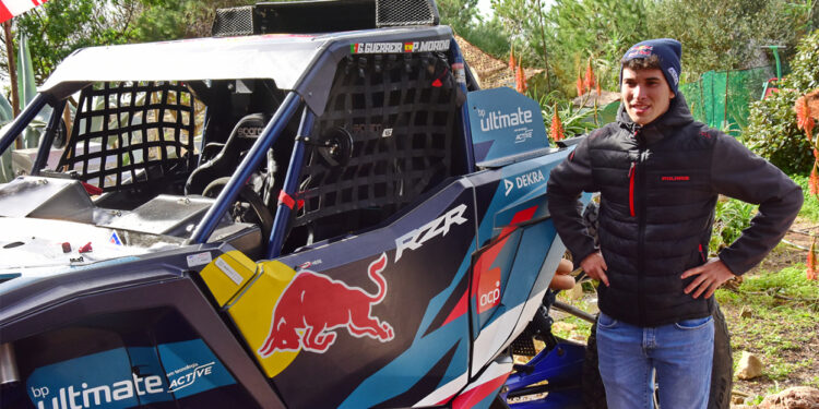 Gonçalo Guerreiro piloto oficial Polaris no Dakar Rally