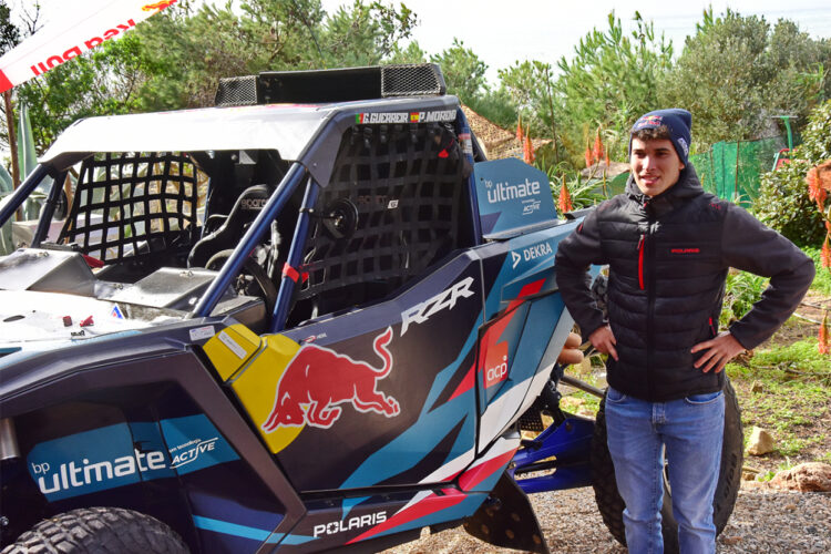 Gonçalo Guerreiro piloto oficial Polaris no Dakar Rally