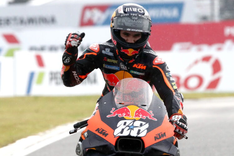 MotoGP: Recordar, Miguel Oliveira o “mestre da chuva” em Mandalika