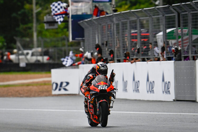 MotoGP: Recordar, a vitória magistral de Miguel Oliveira na Tailândia