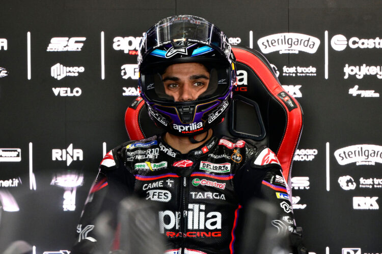 MotoGP: Quem é o número 1 da Aprilia? Martín em ‘alerta vermelho’