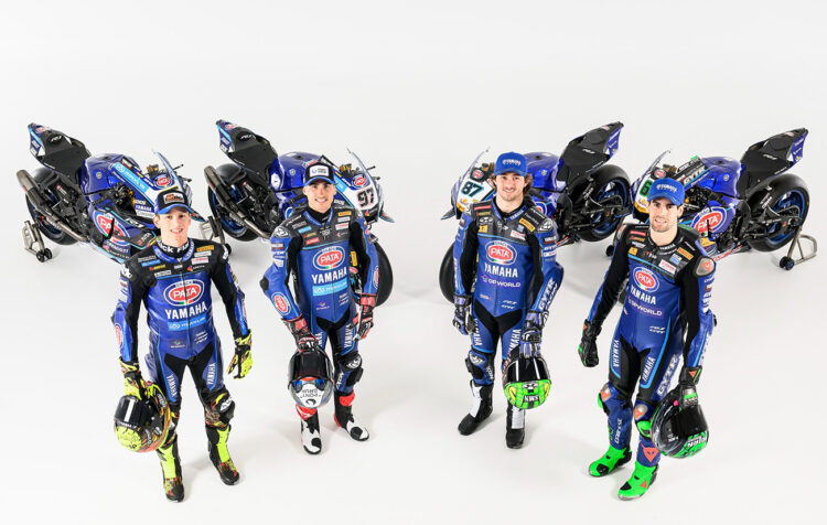 WSBK – Yamaha Motor Europe apresenta formação